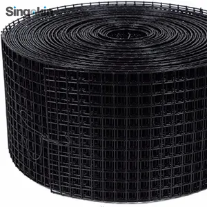 黑色聚氯乙烯焊接网太阳能电池板鸟线防护套件防鸽网