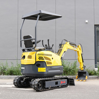 Envío Gratis, Mini Excavadora de 3 Toneladas, 2.5 Toneladas, Micro Excavadora, Mini Excavadora Hidráulica Pequeña de 2 Toneladas en Venta