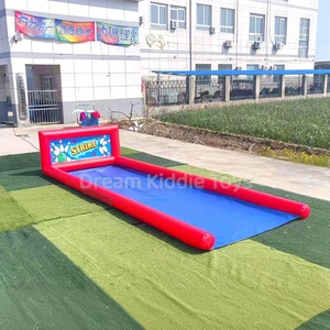 Piste de <span class=keywords><strong>bowling</strong></span> gonflable géante de 5 m de long, piste de <span class=keywords><strong>bowling</strong></span> portable pour événements extérieurs, fêtes, location en gros - Product Image 2