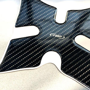 Protection en fibre de carbone, tampons pour <span class=keywords><strong>scooter</strong></span> à essence, tampon de réservoir de moto, autocollant de moto pour <span class=keywords><strong>Honda</strong></span> Pcx <span class=keywords><strong>2021</strong></span> - Product Image 3