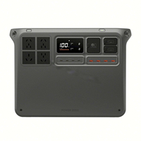 Nuevo Banco de Energía Original Power 2000 de 140W GaN con Entrada de CA, 2 kWh, Fuente de Alimentación para Exteriores, Silencioso, 7A USB-C