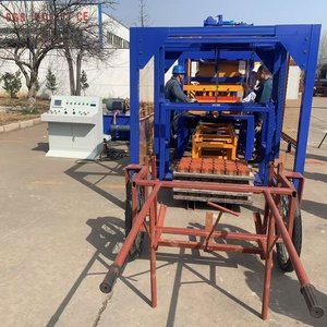 Machine à fabriquer des briques écologiques en béton SHENGYA QT4-15 <span class=keywords><strong>pour</strong></span> fabricant de blocs, 380V, alimentation électrique triphasée - Product Image 5