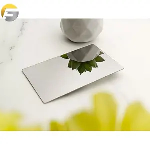 V4001 Factory Price 304 Decor Sheet Shiny Silver Mirror 8k Stainless Steel Sheet For Hotel Decoration