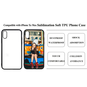 Cho <span class=keywords><strong>iPhone</strong></span> XS trống có thể in DIY tùy chỉnh nhiệt Báo Chí bảo vệ Slim trường hợp thăng hoa khoảng trống điện thoại trường hợp - Product Image 5