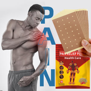 Plester Pereda Nyeri Punggung Bagian Bawah Label Pribadi OEM, Plester Capsicum Merica untuk Sendi dan Otot - Product Image 2