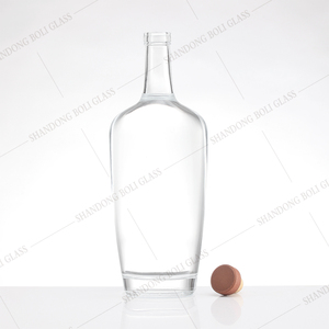 Botellas de Licor de Vidrio Vacías Personalizadas de China - Tapón de Corcho Serigrafiado para Whisky, <span class=keywords><strong>Vodka</strong></span>, Tequila, Ron y Otras Bebidas - Product Image 5