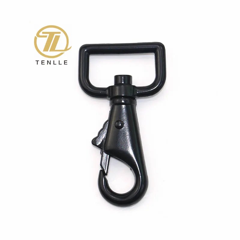 27*64mm Tight Strong Dog Metal Buckle Lock Clasp Safe Lobster Claws Hooks Custom Thick Dog Swivel Snap Hook
