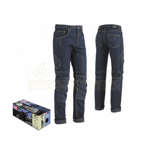 Vêtements de travail pour mineurs industriels, jeans bleus - Product Image 1