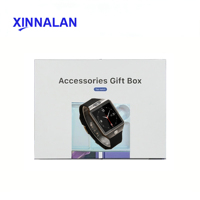 Montre connectée haut de gamme 6 en 1, boîte d'écouteurs TWS, chargeur sans fil, plus étui pour téléphone, accessoires, coffret cadeau