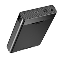 Caja para Disco Duro de 3.5 Pulgadas, USB 3.1, Mecánica, SATA 5Gbps, Puerto Tipo-C, Plástico ABS, para Computadora Portátil, Transferencia de Datos