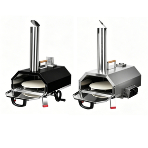 Horno de Pizza Portátil de Carbón para Exteriores con Bandeja Giratoria, de Calentamiento Rápido, con Piedra para Pizza, Ideal para <span class=keywords><strong>Leña</strong></span> - ¡Venta Caliente de Fábrica! - Product Image 1