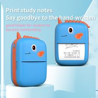Mini Impresora Térmica Portátil de Plástico sin Tinta para Notas de Estudio, Diarios, Impresión de Códigos de Barras (Garantía de 1 Año)