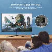 Convertidor de adaptador HDMI a VGA hembra a VGA macho, Cable de Audio, convertidor de vídeo 1080P para PC, portátil, TV, proyector
