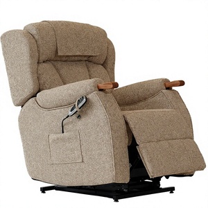 Canapé inclinable électrique moderne en tissu à double moteur, zéro gravité, avec dossier et repose-pieds réglables, pour personnes âgées, télécommande incluse - Product Image 6