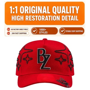 Casquette <span class=keywords><strong>de</strong></span> baseball brodée à 5 panneaux ODM OEM, vente en gros, 31 modèles avec logo personnalisé, Gorras Originales G5 Suede Rebel Hats - Product Image 1