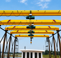 Grúa Eléctrica para Taller de 1 a 16 Toneladas, Grúa Puente Monoviga, Fabricación de Acero