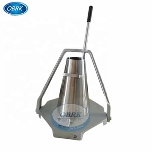 Produsen Set peralatan uji kerucut <span class=keywords><strong>Slump</strong></span> beton segar baja tahan karat dengan sendok - Product Image 1