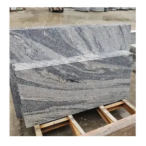 Natuursteen Kinawa Graniet, Grijs Graniet, Unieke Ader Graniet Steen