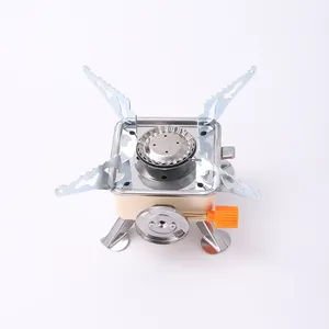 1 Head Windproof Mini Portable Folding Gas Camping Stoves Gas Camping Stove Burner Small