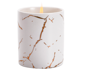 Pot de bougies en marbre, bougie de soja en céramique, cire d'huile essentielle, arôme de luxe, décoration de bougie personnalisée, Offre Spéciale - Product Image 1
