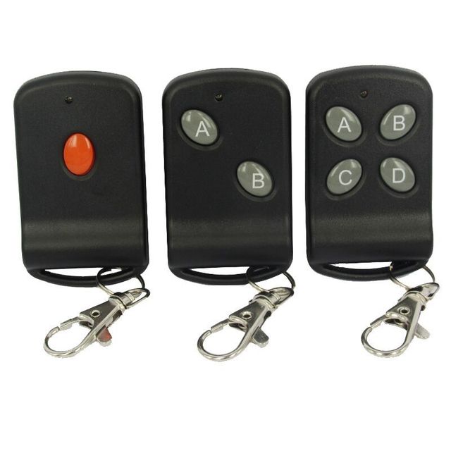 Learning Code Remote Control Garage Door Roller Shutter Door Wireless Remote Control EV1527 2262