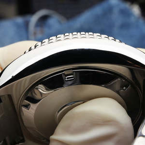 นาฬิกาข้อมือผู้ชายแบบอัตโนมัติเต็มรูปแบบ รุ่นคลาสสิค อะบาโลน ซีรีส์ สีดำและสีแดงสองสี พร้อมฟังก์ชั่นเรืองแสงและปฏิทินคู่ สำหรับดำน้ำและเล่นกีฬา - Product Image 6