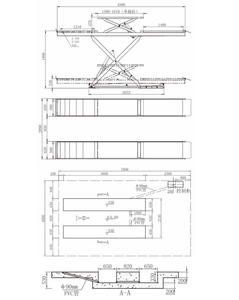 Elevador de Tijera Hidráulico Empotrable Lawrence 4T para Alineación y Reparación de Vehículos LG8035G - Product Image 1