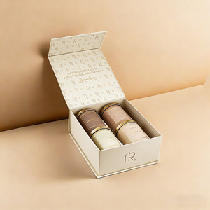 Luxury Custom Logo Black <b>Magnetic</b> Gift Paper <b>Box</b> Recyclable Folding Hard Rigid Packaging Boxes With Magnet Lid - Product Image 4