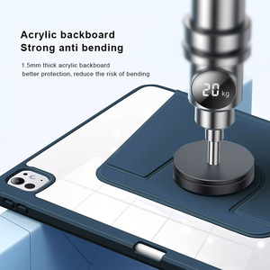 Étui rotatif pour tablette pour <span class=keywords><strong>iPad</strong></span> <span class=keywords><strong>Air</strong></span> 13 pouces M2 couvre 2024 pour <span class=keywords><strong>iPad</strong></span> Pro 12.9 <span class=keywords><strong>couverture</strong></span> 6e 5e génération 2022 2021 2020 2018 étui - Product Image 4
