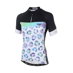 Wholesale Custom Breathable Slim Fit Cycling Jersey OEM Short Sleeve Quick Dry <b>Road</b> Bike Shirt with Logo for Summer Riding Club - Product Image 5