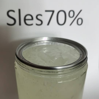 SLES de qualité 70 %, matière première pour détergent, usage nettoyant, détergent cosmétique, sulfate de lauryl éther de sodium de qualité SLES