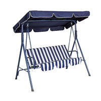 3 Person Swing Hot Selling 3 Person Seater Hammock Cushioned Garden Outdoor Patio Swing Chair