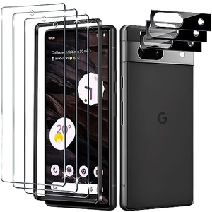 0.26mm HD Tempered Glass Protector đối với Google pixel9a pixel8pro pixel7a 9H Độ cứng với ống kính bảo vệ và đóng gói - Product Image 1