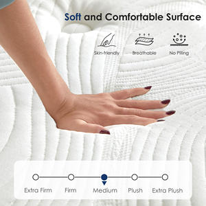 Colchón Transpirable y Duradero con Funda Extraíble, Espuma Viscoelástica Comprimida al Vacío en Caja para un Sueño Reparador en el Dormitorio - Product Image 5