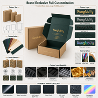 Boîte d'expédition en carton ondulé kraft personnalisée, design écologique, prix de gros compétitif, pour l'e-commerce et les abonnements de vêtements de détail