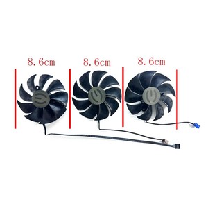 Ventilador de Refrigeración ULTRA para GPU, Ventilador de 86mm para <span class=keywords><strong>EVGA</strong></span> GeForce RTX3080 RTX 3090 FTW3 PLD09220S12H 87MM 4PIN RTX3090 3080 TI <span class=keywords><strong>3070</strong></span> FTW3 ULTRA - Product Image 5