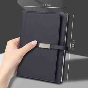 Custom A5 <b>Notebook</b> Gift Set PU Leather Journal <b>Notebook</b> Diary Office <b>Notebook</b> with Pen Card Holder 3 in 1 Business Gift Set - Product Image 4
