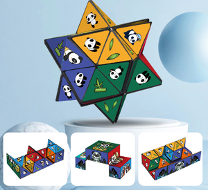 โรงงานของเล่นเด็กแม่เหล็ก 3D Magic Cube ของเล่นมอนเตสซอรี่ - Product Image 6
