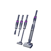 Aspirateur intelligent HEPA autonettoyant, humide et sec, avec moteur sans balais et écran LED, pour usage domestique, hôtelier et extérieur