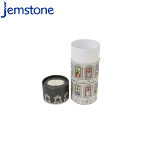 กล่องบรรจุภัณฑ์ทรงกระบอกทำจากกระดาษคราฟท์สำหรับอาหารสมุนไพรแบบแคปซูลเจล  ออกแบบได้ตามต้องการ รีไซเคิลได้  บรรจุผงโปรตีน - Product Image 3