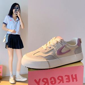 2026 New Retro Minimalist German Style Flat Sneakers Breathable <b>Soft</b> Sole All Match Trendy Women Canvas <b>Shoes</b> - Product Image 1