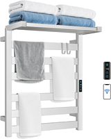Rak Handuk Elektrik dengan Kontrol Suara untuk Alexa & Google Home TUYA - Pemanas Handuk Kamar Mandi yang Dipasang di Dinding