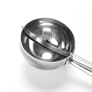 Stainless Steel Ice Cream Scoop With Easy Release Mechanism For Household Kitchen Use - Product Image 1