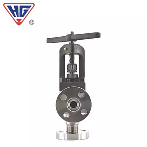Válvula de Compuerta Angular Hg Shanghai Workers L44Y-320C DN25 con Brida, Alta Presión, para Vapor, Aceite, Agua, Aire, Gas Licuado, Tipo de Corte - Product Image 3