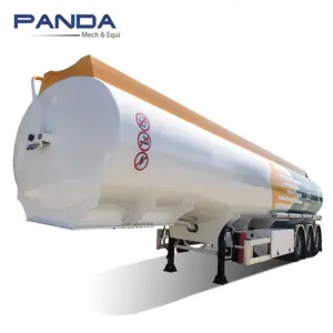 Harga terbaik 37kl 40kl 48kl 50kl tangki minyak bumi tangki bahan bakar semi trailer Filipina