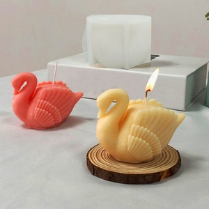 Duck Silicone <b>Mold</b> For <b>Candle</b> Making And Cake Decoration Transparent White 1 Pc Animal Shape <b>Mold</b> - Product Image 3