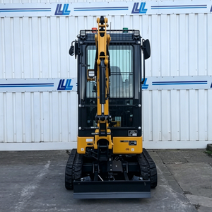 Mini-excavatrice sur chenilles Liugong 9018F d'origine, 1,8 tonne, avec chenilles en caoutchouc, pour travaux agricoles, aménagement paysager et espaces étroits - Product Image 2