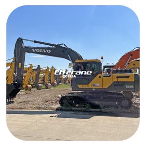 CE approvato usato escavatore Volvo Ec210DL prezzo di fabbrica Volvo EC150D EC210B EC210BLC EC210D escavatore con lama Dozer in vendita - Product Image 1