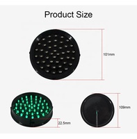 Pemasok Lampu Lalu Lintas Modul Lampu Lalu Lintas LED Bola Hijau Dia.100mm(4inci)