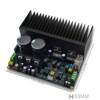 Amplificateurs Audio LM3886 stéréo carte amplificateur haute puissance OP07 DC 5534 indépendant OP Amp PCB Kits DIY